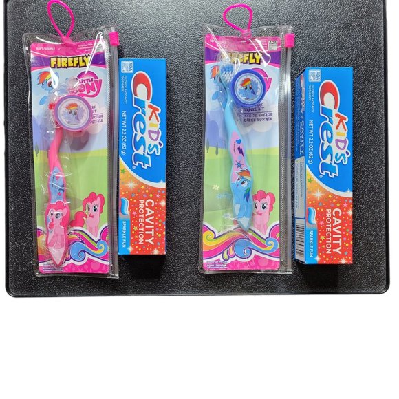 My Little Pony Firefly 4 Value Pk 2Toothbrush & 2 Colgate Fluoride Toothpaste - Picture 8 of 9